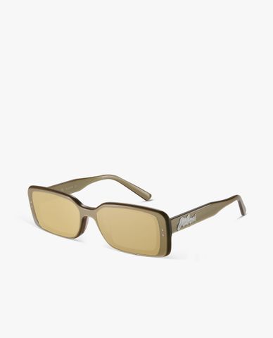  MUJOSH - Unisex Fashion Thick Rectangular Sunglasses 