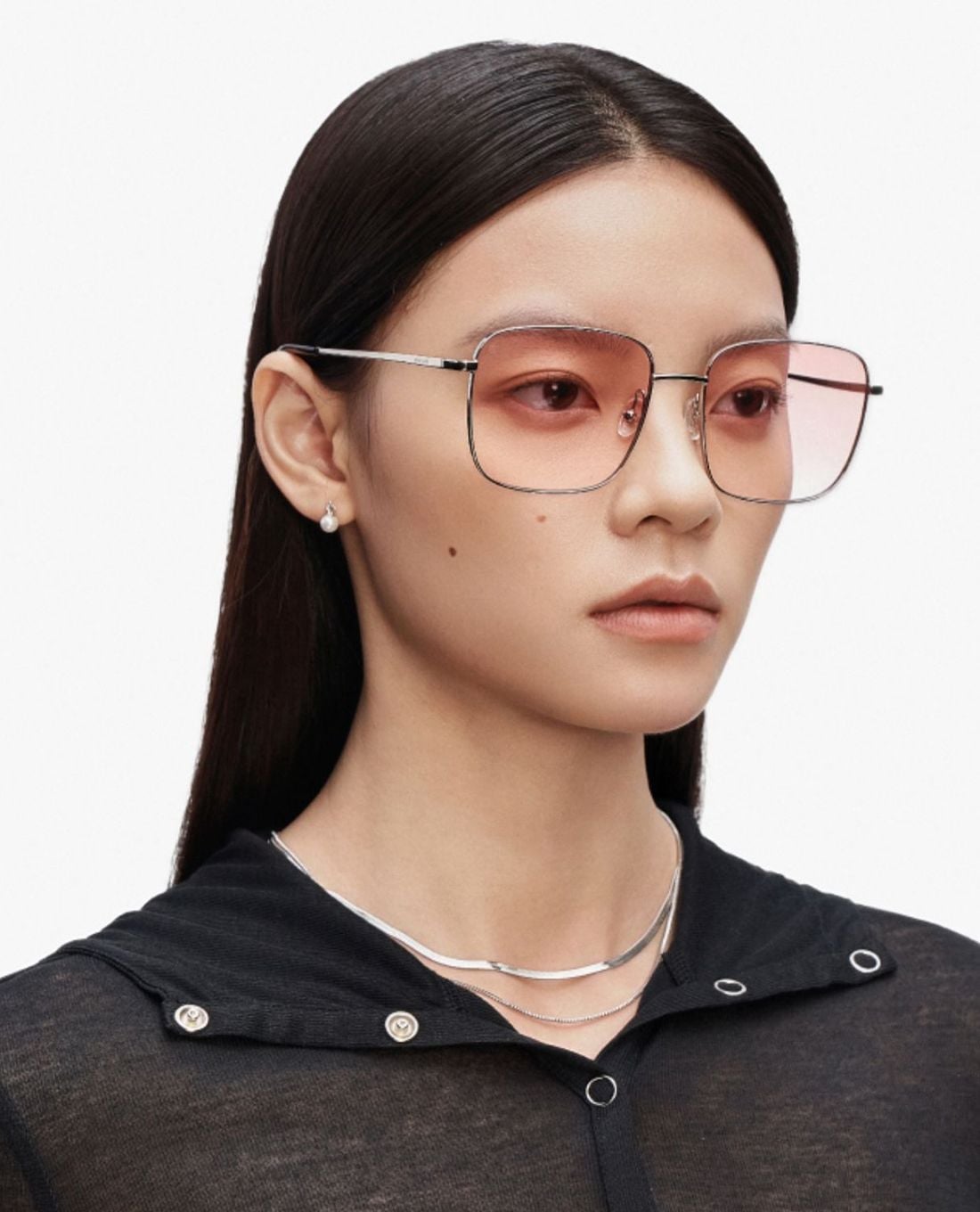 MUJOSH - Women's Modern Thin Frame Square Sunglasses