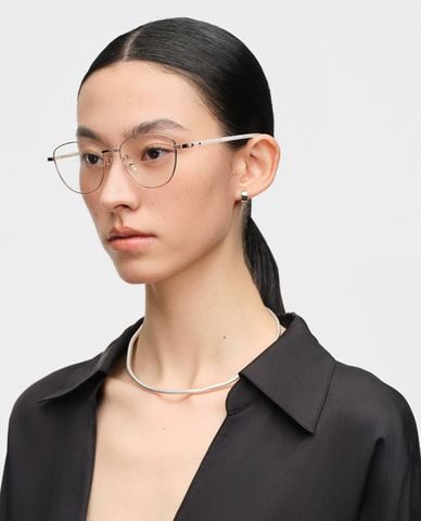  MUJOSH - Women's Slim Cat Eye Glasses 