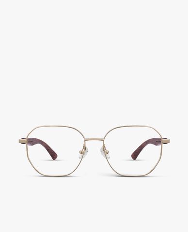  MUJOSH - Unisex Thin Polygon Glasses 