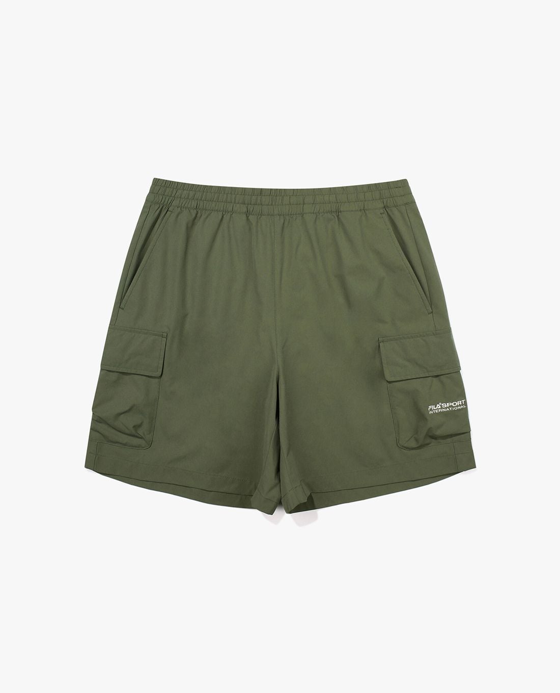 FILA - Unisex Wide-Leg Elastic Waist Outdoor Ripstop Shorts