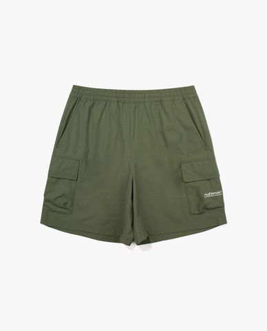  FILA - Unisex Wide-Leg Elastic Waist Outdoor Ripstop Shorts 