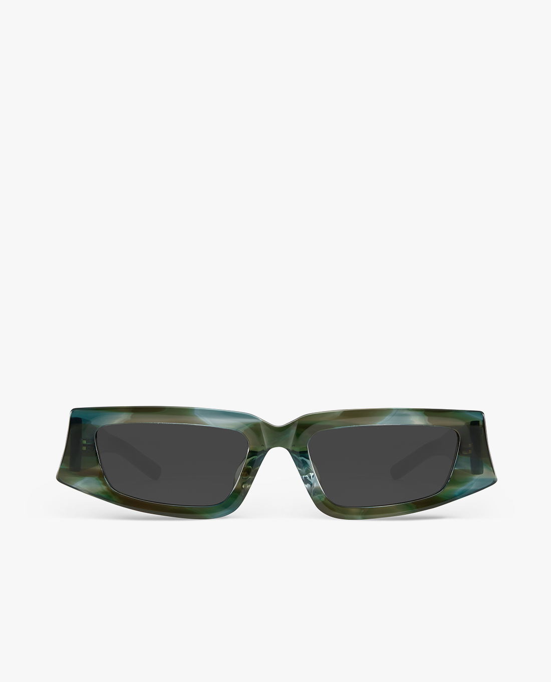 MUJOSH - Men's Bold Thick Rectangular Sunglasses