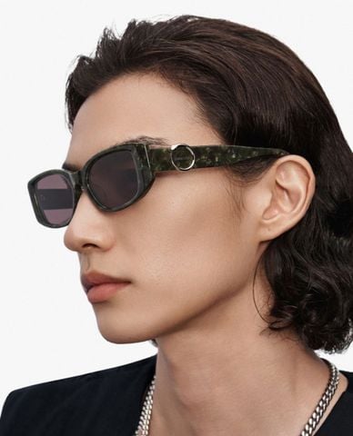  MUJOSH - Unisex Thick Rectangular Frame Sunglasses 