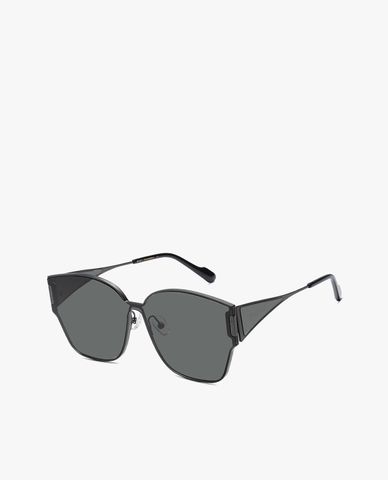  MUJOSH - Women's Slim Fashion Square Sunglasses 