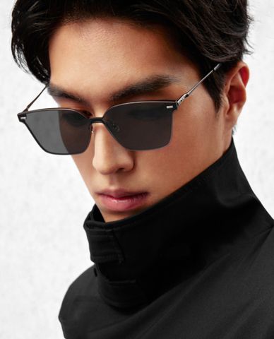  MUJOSH - Men's Modern Slim Square Sunglasses 