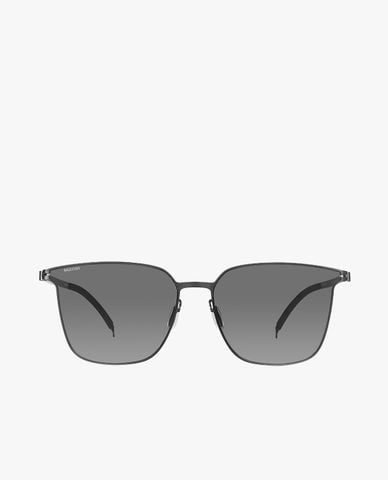  MUJOSH - Unisex Slim Frame Square Sunglasses 