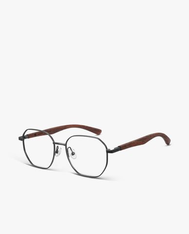  MUJOSH - Unisex Thin Polygon Glasses 