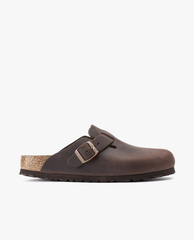  BIRKENSTOCK - Unisex Boston Oiled Leather Clogs 