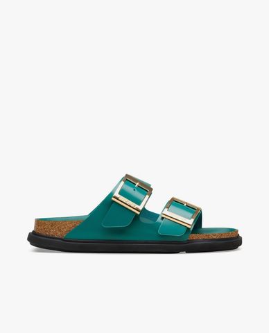  BIRKENSTOCK - Women Arizona Droplet Buckle Slides 