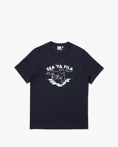  FILA - Unisex Forest Of Sea Cocktail T Shirt 