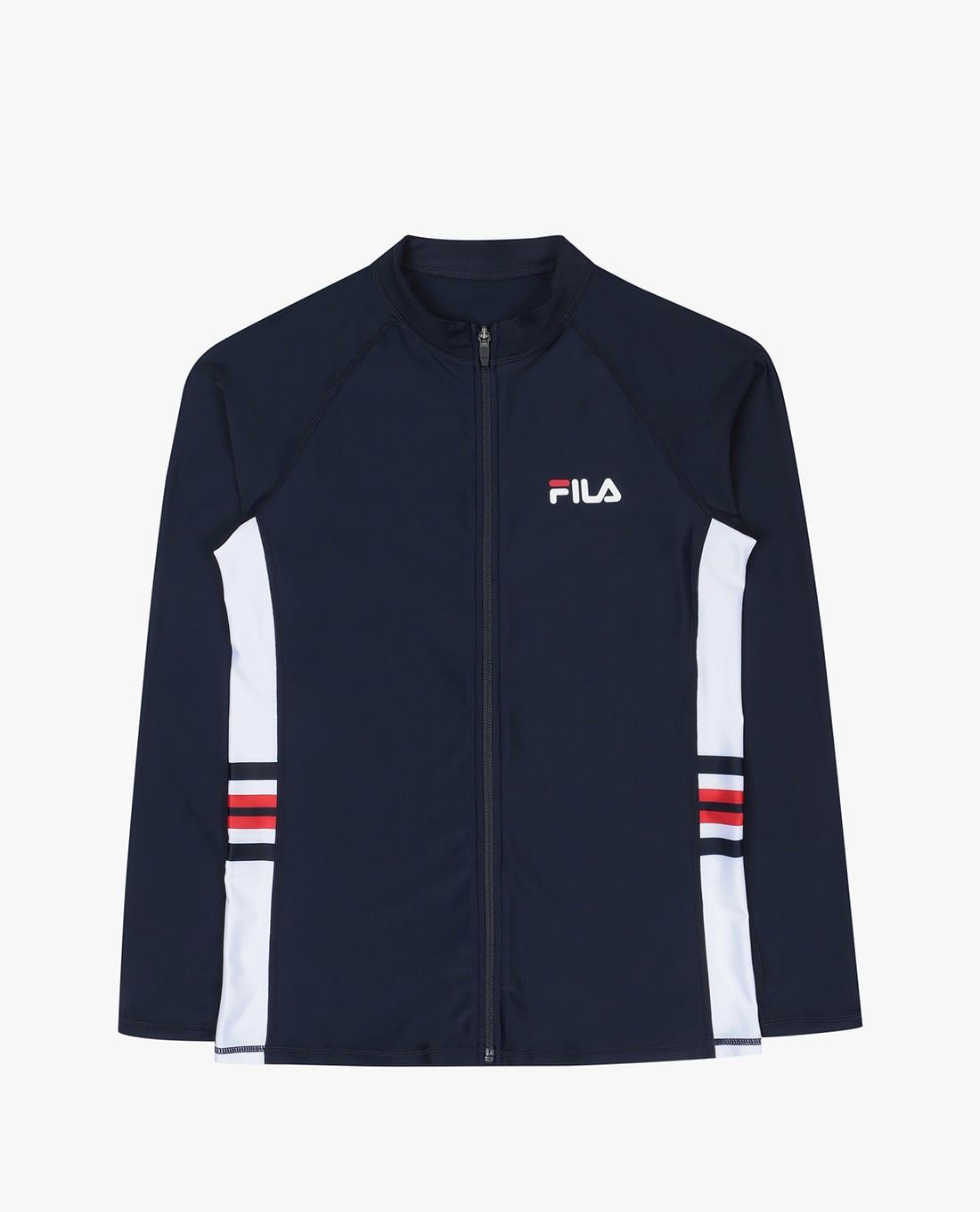 FILA - Men's Small Linear Zip Up Rash Guard