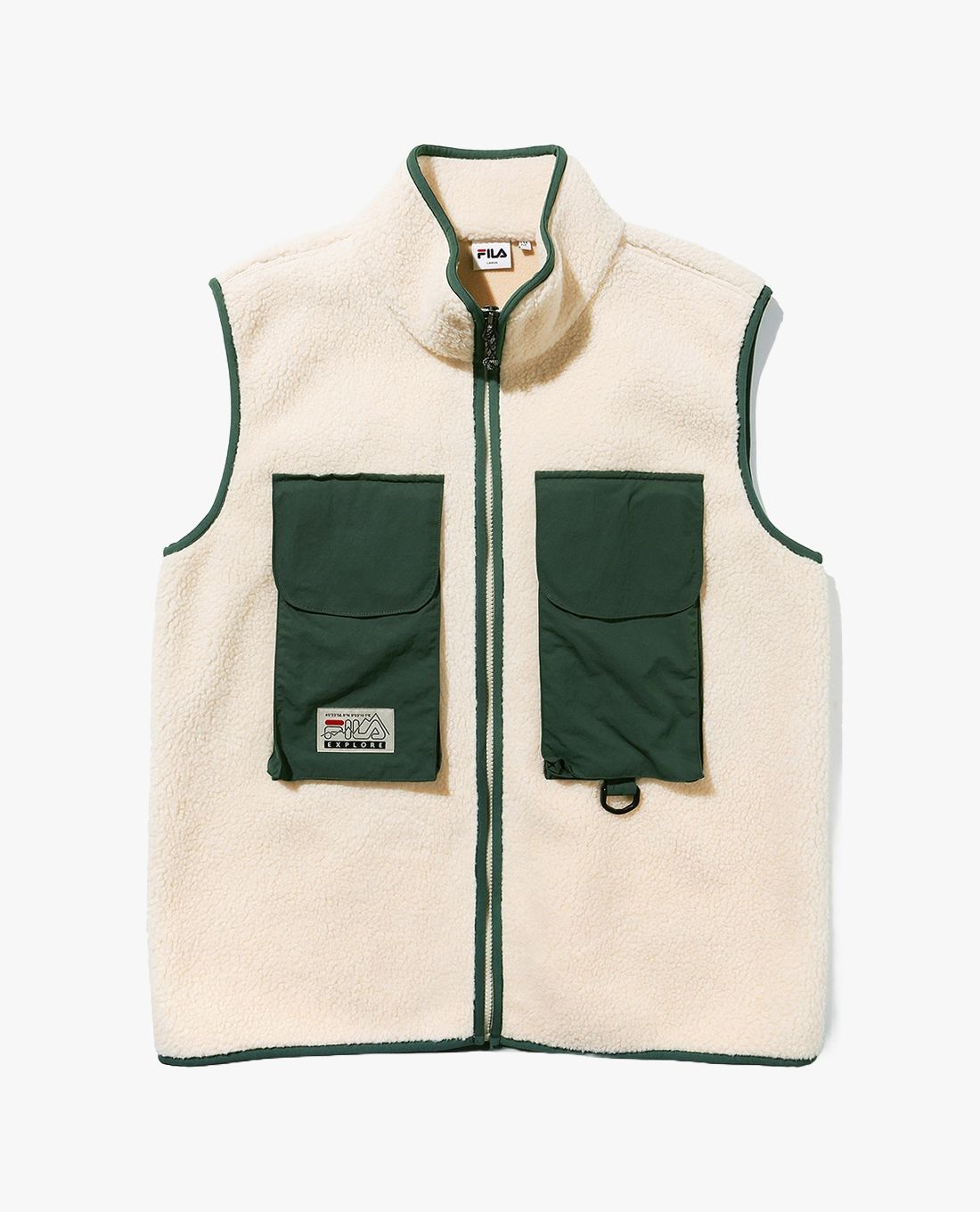FILA - Unisex Explore Boa Stand Collar Fleece Jacket