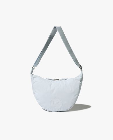  FILA - Unisex Fashion Half Moon Crossbody Bag 