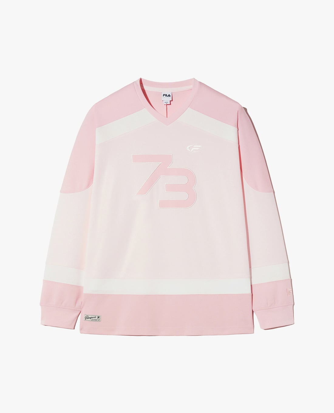 FILA - Women's Sweatshirt V Neck Mesh Jersey
