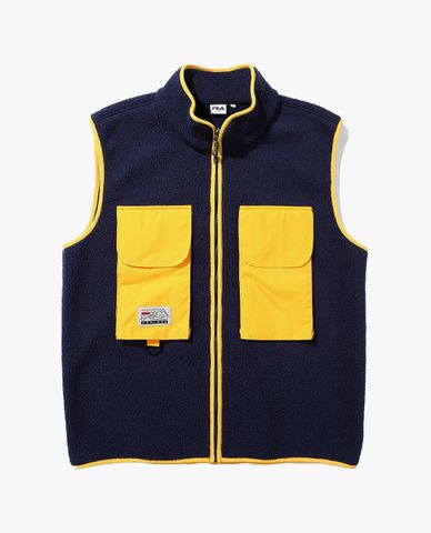  FILA - Unisex Explore Boa Stand Collar Fleece Jacket 