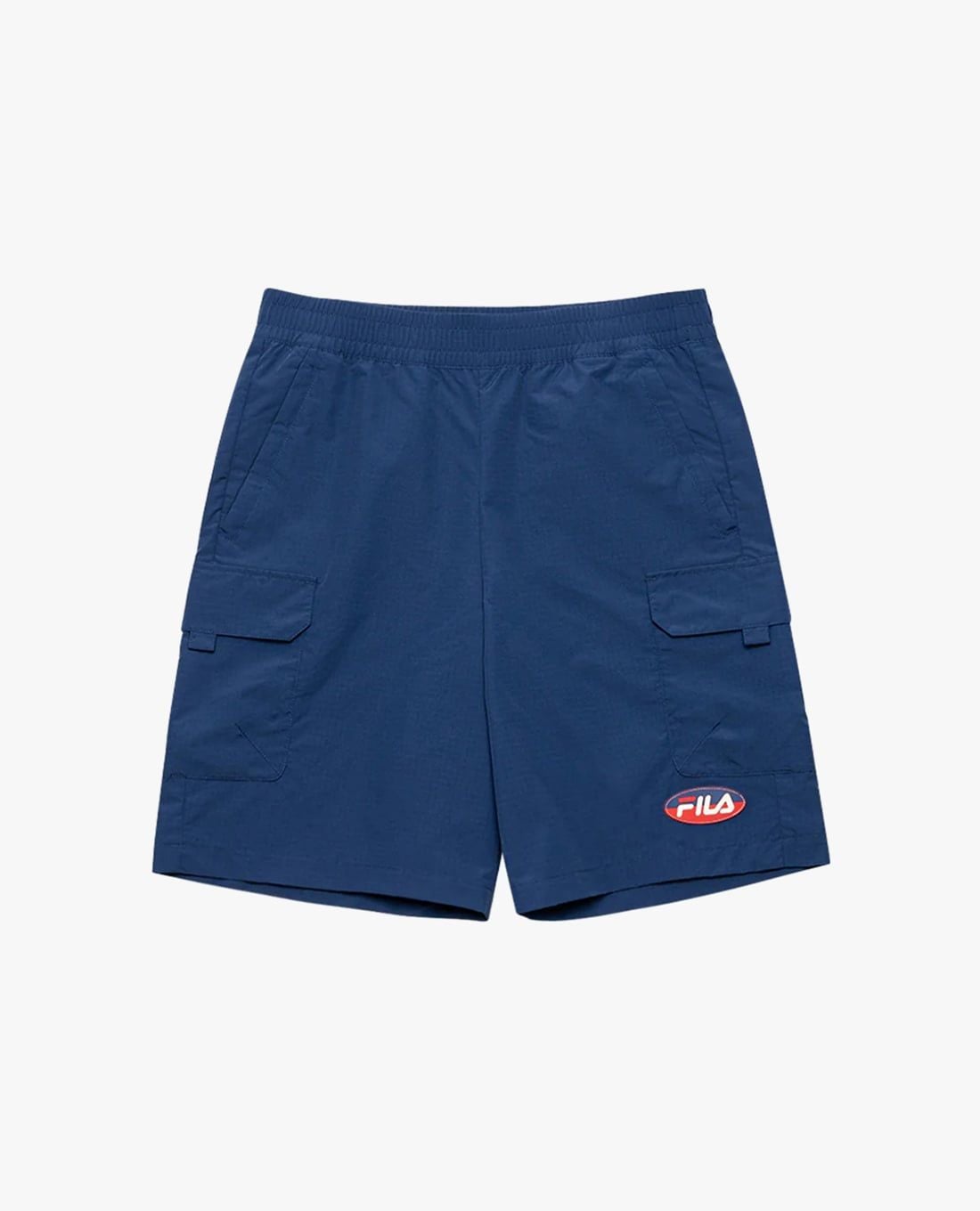 FILA - Unisex DNA Regular Cargo Wide-Leg Elastic Waist Shorts
