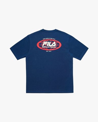  FILA - Dna Comfort Unisex Short-Sleeve Round-Neck T-Shirt 
