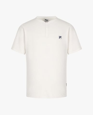  FILA - Men's Henry Collar Short Sleeve Performance T Shirt 