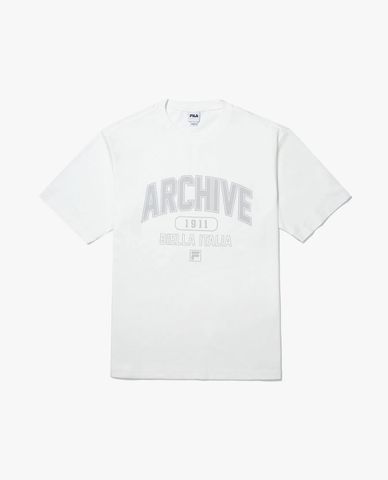  FILA - Unisex T Shirt Heritage Archive Graphic 