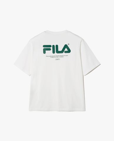  FILA - Unisex T Shirt Short Sleeve Big Linear 