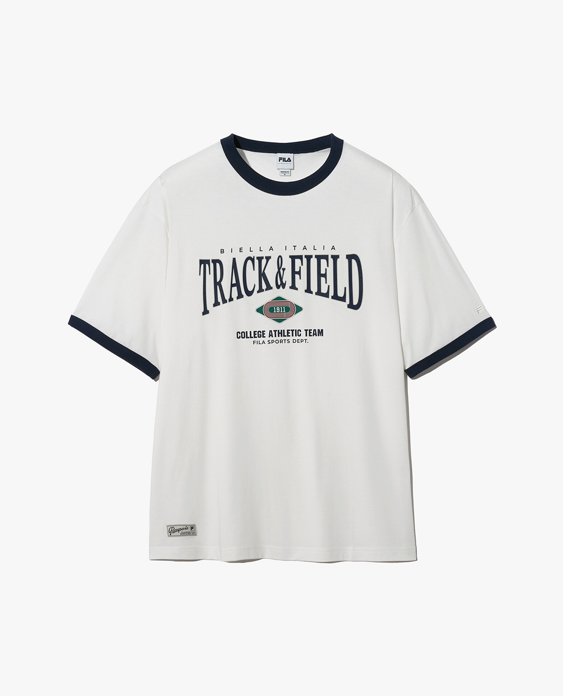 FILA - Unisex T Shirt Track & Field Graphic
