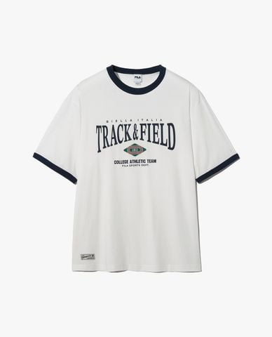  FILA - Unisex T Shirt Track & Field Graphic 