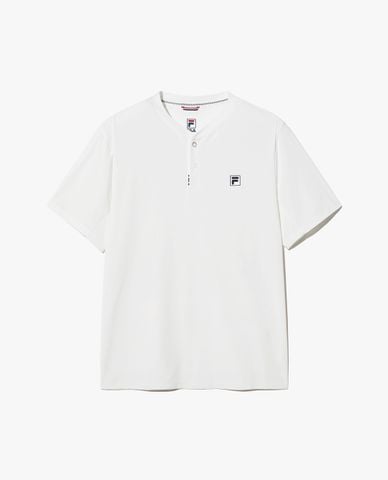  FILA - Unisex Tennis Henley Tee 