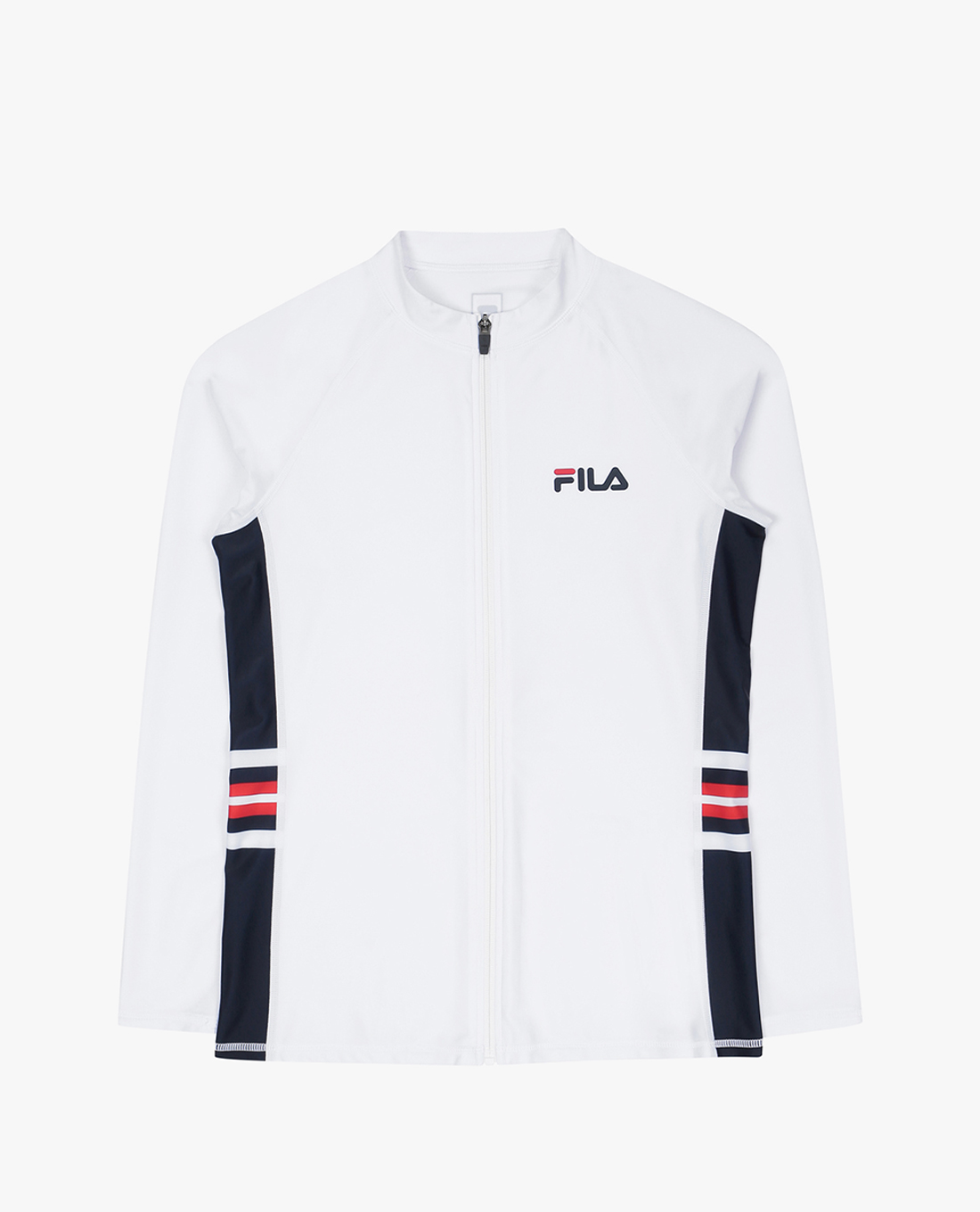 FILA - Men's Small Linear Zip Up Rash Guard