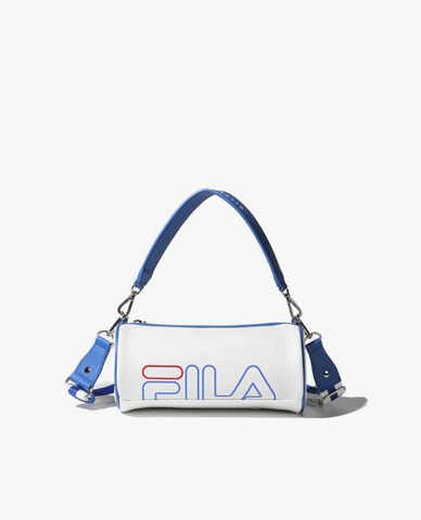 FILA - Unisex Fashion Drum Shoulder Bag 