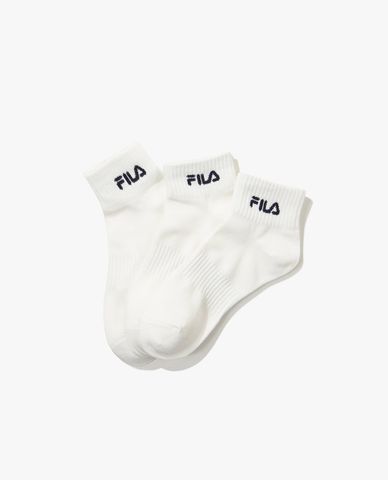  FILA - Unisex Socks Ankle Bundle 3 Pack 