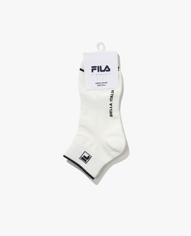  FILA - Unisex Socks Ankle F Logo Basic 