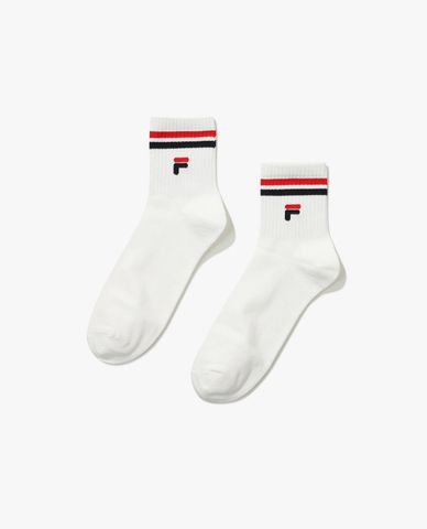  FILA - Unisex Socks High Cut Stripe Fashion 
