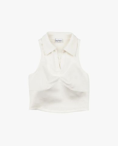  FILA - Women's Fila x Peanut Collared Sleeveless Top 