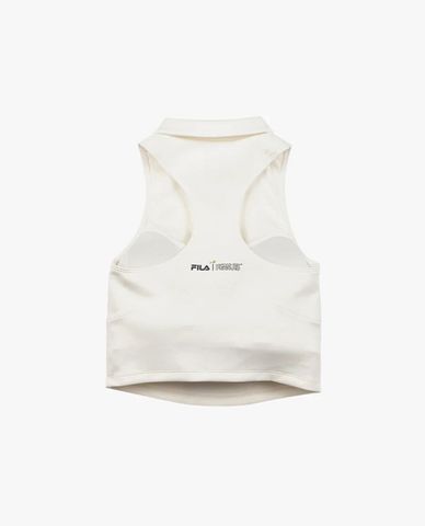  FILA - Women's Fila x Peanut Collared Sleeveless Top 