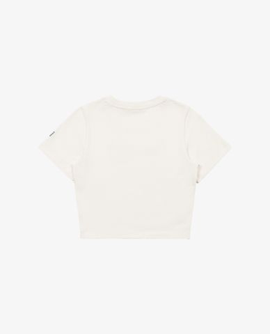  FILA - Women's Crew Neck Short Sleeve Tennis Heritage Croptop 