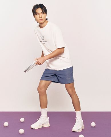  FILA - Unisex Tennis Club Logo T Shirt 