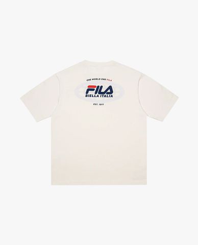  FILA - Dna Comfort Unisex Short-Sleeve Round-Neck T-Shirt 