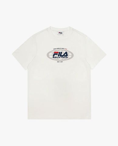  FILA - Unisex Dna Regular Short-Sleeve Crewneck T-shirt 