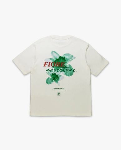  FILA - Unisex Fiore Flower T-Shirt 
