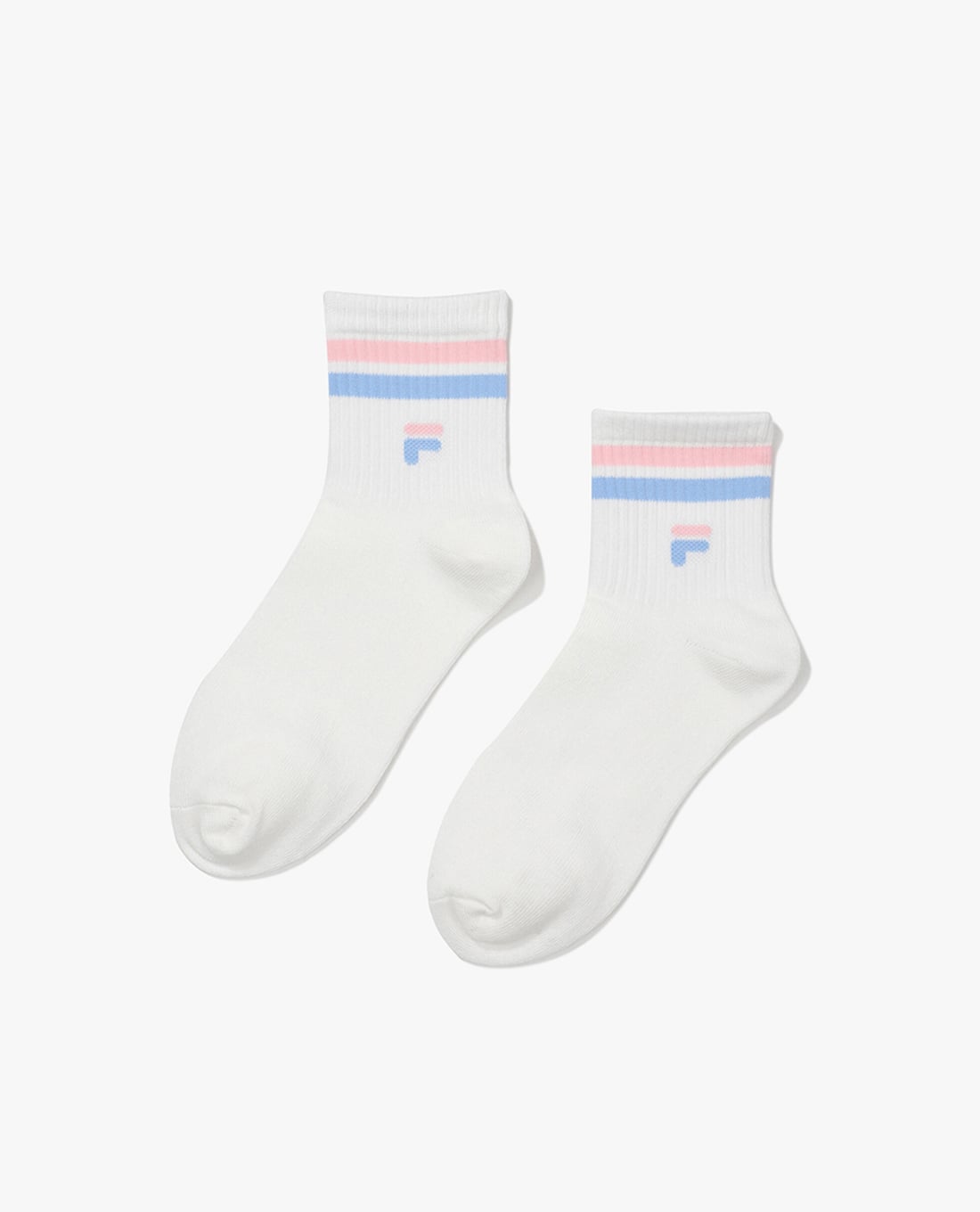 FILA - Unisex Socks High Cut Striped Modern