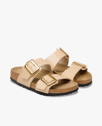  BIRKENSTOCK - Women's Sydney Luxe Buckle Slides 