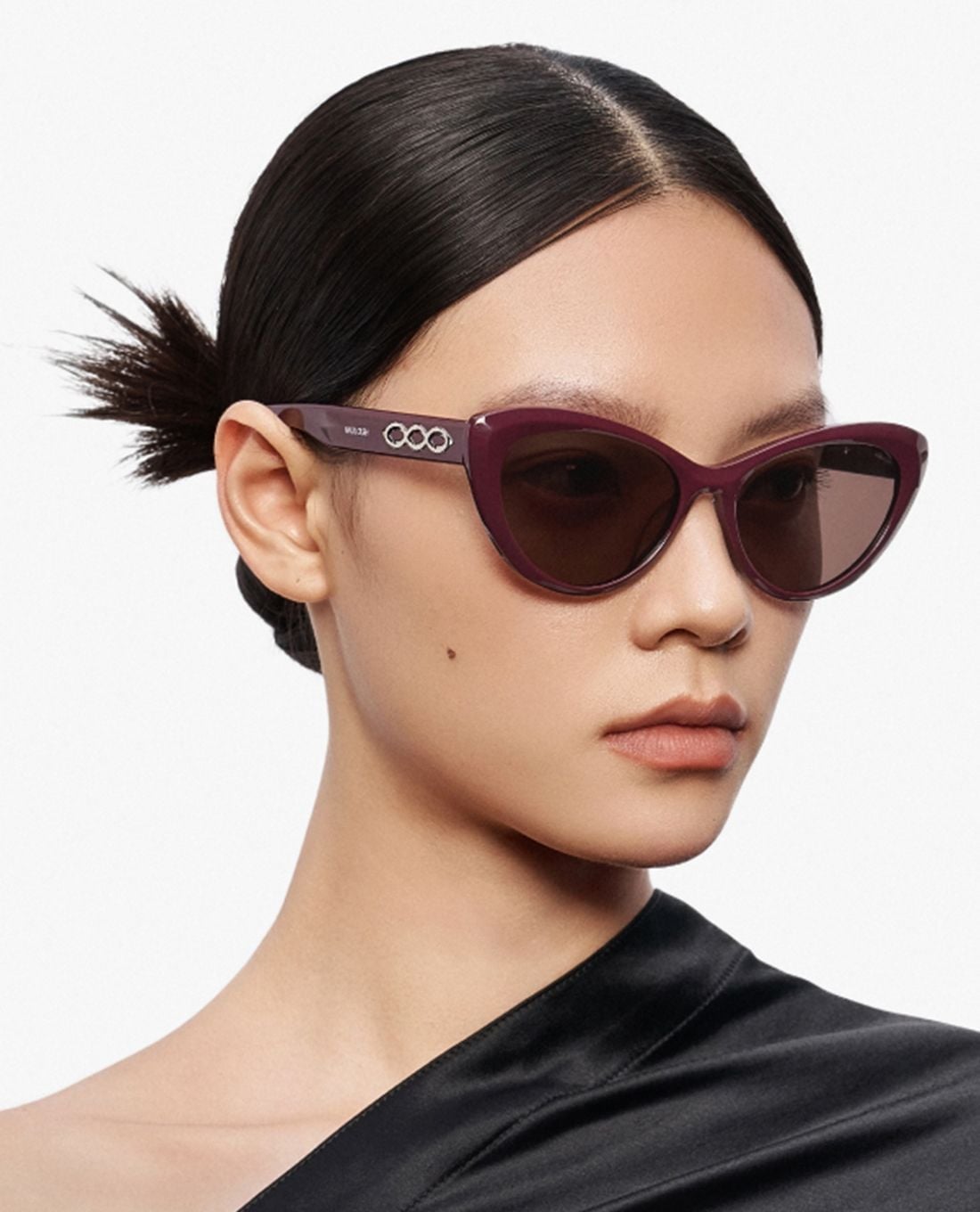 MUJOSH - Unisex Thick Cat-Eye Sunglasses