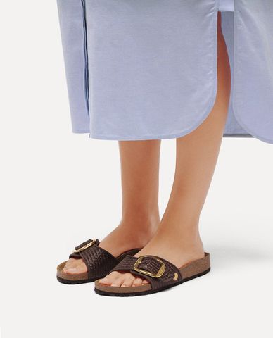  BIRKENSTOCK - Women's Madrid Big Buckle Slides 