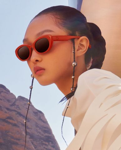  MUJOSH - Women's Oval-Frame Sunglasses 
