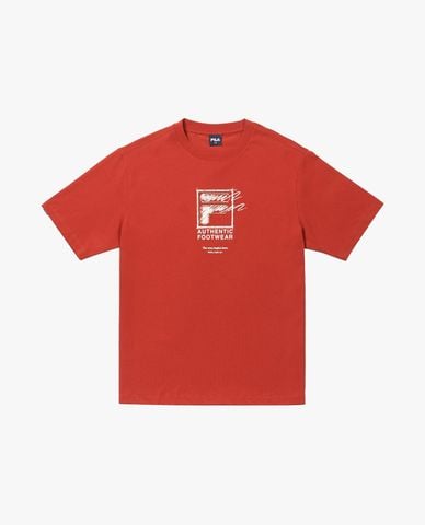  FILA - Unisex Crew Neck Short Sleeve Heritage Logo T Shirt 