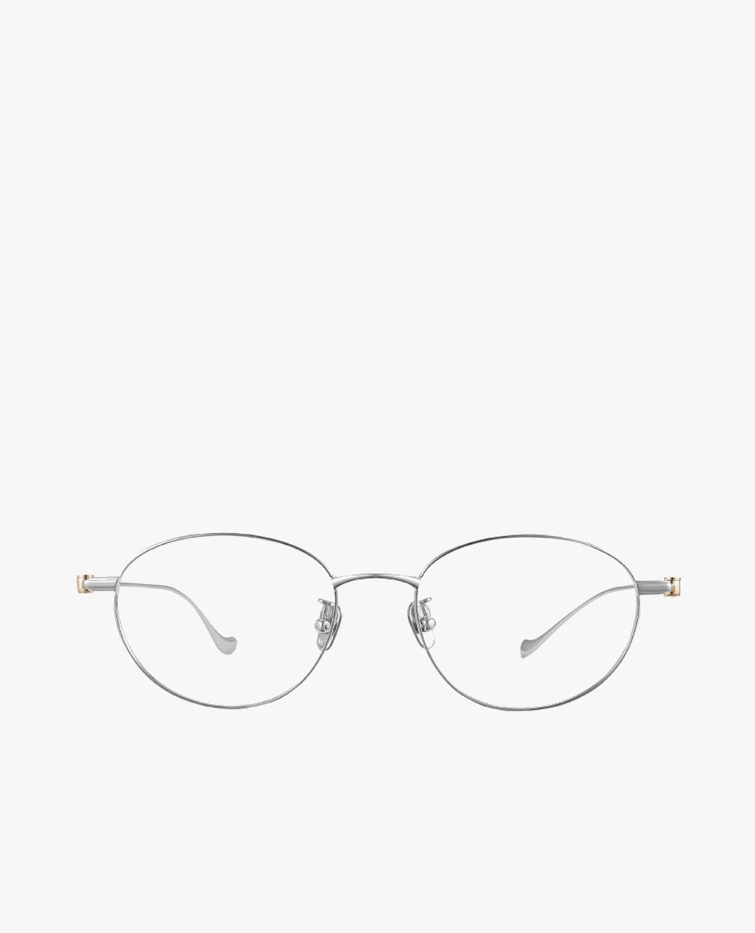 MUJOSH - Fashionable Thin Frame Unisex Round Glasses