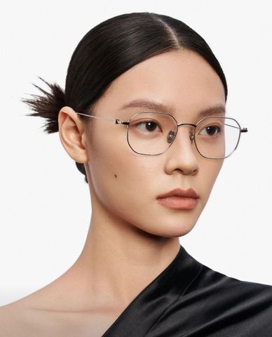  MUJOSH - Fashionable Thin Frame Unisex Polygon Glasses 