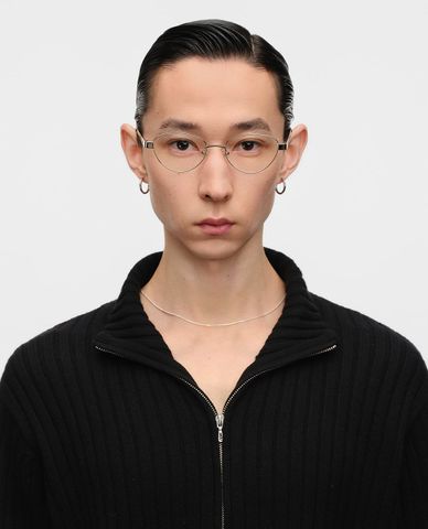  MUJOSH - Unisex Slim Cat Eye Glasses 