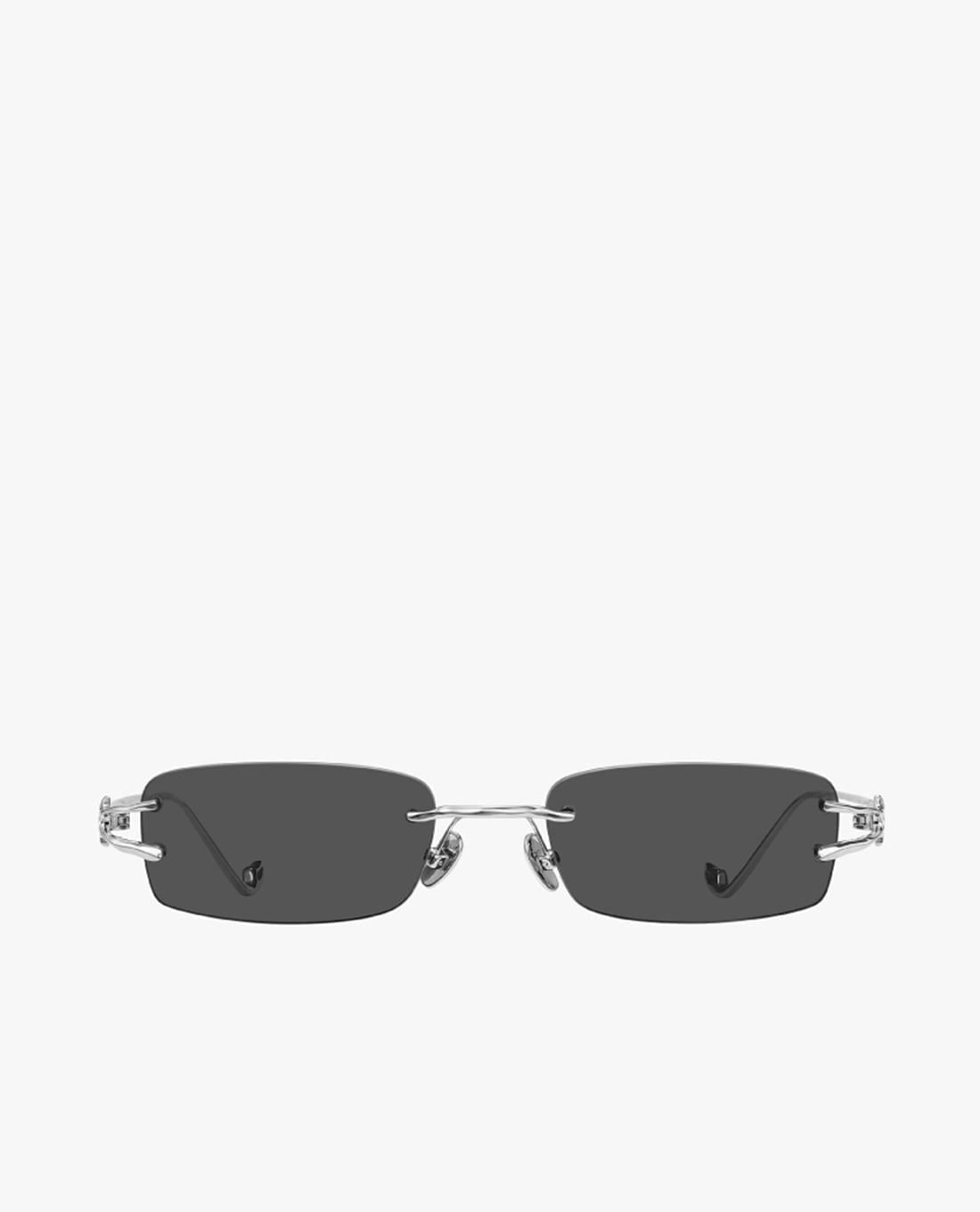 MUJOSH - Trendy Unisex Thin Rectangular Frame Sunglasses